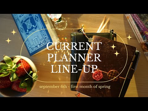 Current Planner Lineup (pocket and passport notebooks) | Plan & Chat 002