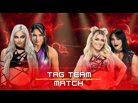 WWE 2K24 - Tag Team Match - Raquel Rodriguez Liv Morgan VS Rhea Ripley Alexa Bliss | WWE Payback