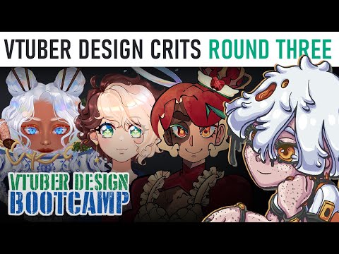 🎨Vtuber Design Critiques/Ratings ROUND THREE✅