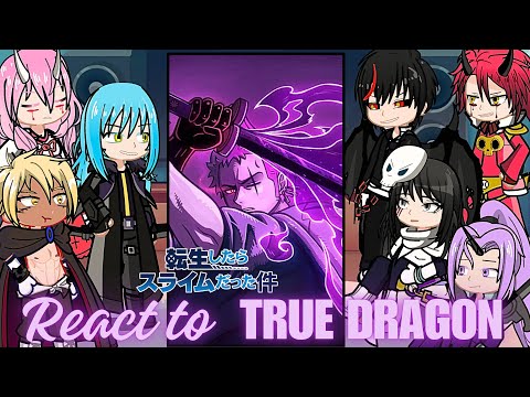 Rimuru Tempest react to zoro as true dragon | Onepiece Luffy Strawhat family | Gacha life 2 |