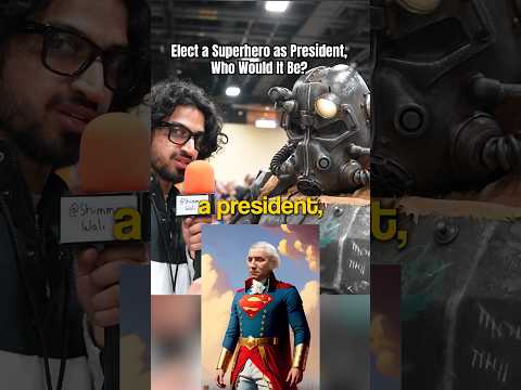 If you could Elect a Superhero as President, WHO WOULD IT BE? #cosplayer #mcu #comics