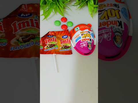 Kinder Joy Box & Imli Lolipop Popsicle #youtubeshorts #viralvideo