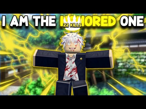 THIS IS THE REAL GOJO SATORU EXPERIENCE (Roblox Sorcerer Battlegrounds)