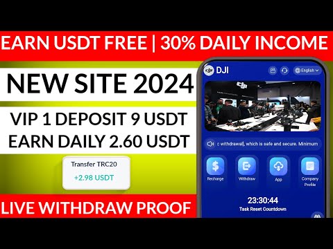 New USDT Site 2024 | Best Usdt Investment Website | New Usdt Mining Site | New Usdt Earning Website