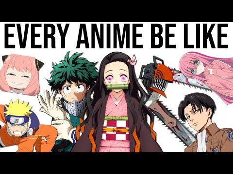 Every ANIME character explained in a Nutshell