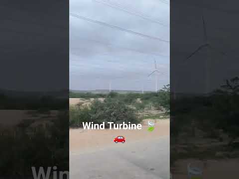 Wind Turbine - Check karo wind energy in Pakistan. #windturbine #renewableenergy #pakistan