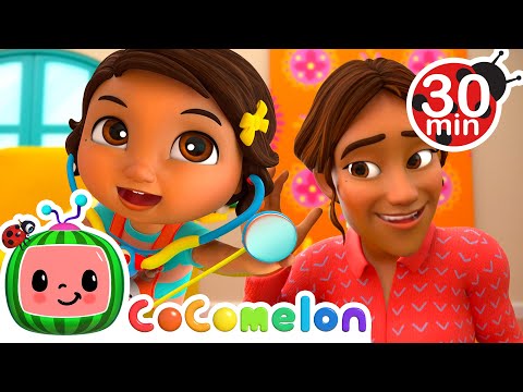 Check Up Time with Nina the Doctor | Cocomelon Nursery Rhymes for Kids