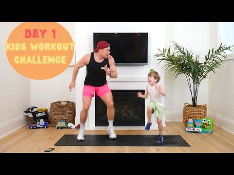 Kids Home Workout Challenge - Day 1💪