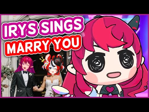 IRyS - Marry You | HololiveEN Karaoke [UNARCHIVED]