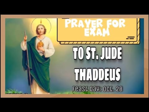 Prayer to St. Jude Thaddeus