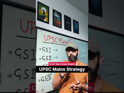 UPSC Mains Exam Strategy | UPSC CSE IAS