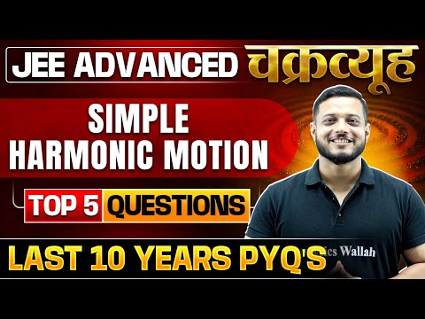 Simple Harmonic Motion: Toughest PYQs for IIT-JEE ADVANCED 2025 | Chakravyuh Series