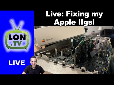 Live Replay: Fixing my Apple IIgs After 7 Years!