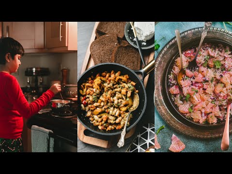 10 MINUTES Winter Simple Recipes and Holiday Morning Routine With Avyan Making Tea 😌