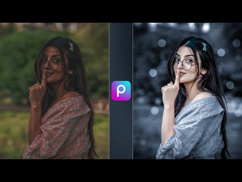 PicsArt dark & Bokeh effect photo editing | PicsArt photo editing | Photo editing