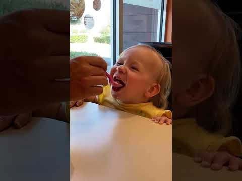 Baby eating is always a laugh riot~ #shorts #funny #baby #viral