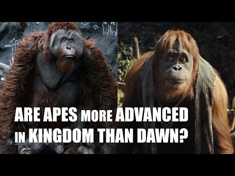 How Intelligent/Advanced are Apes in Kingdom of Planet of the Apes?