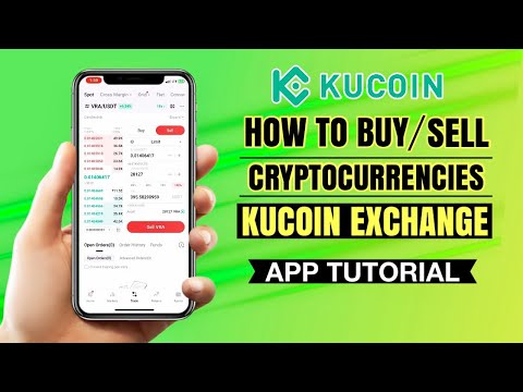 How to BUY/SELL Crypto on KuCoin Exchange for Newbies | App Tutorial