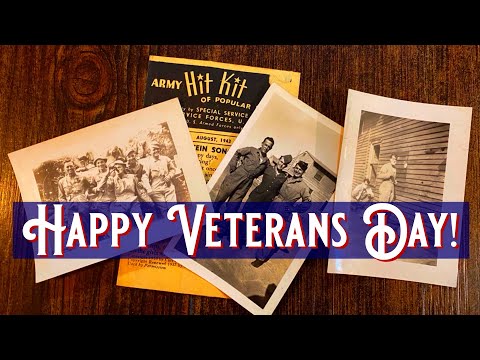 Veterans Day Box Of Memories 🇺🇸 LIVE Ephemera Share WWII