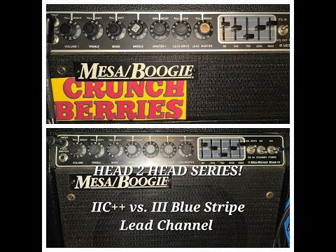 HEAD 2 HEAD #1! MESA IIC++ vs. Mark III Blue Stripe