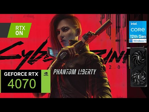 Cyberpunk 2077: Phantom Liberty | RTX 4070 | 1440p, ULTRA, RTX ON, DLSS ON