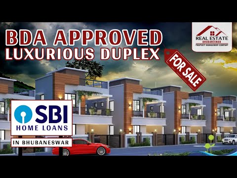 Solid Construction Luxurious BDA Approved Duplex House For Sale In Bhubaneswar Near Pahala