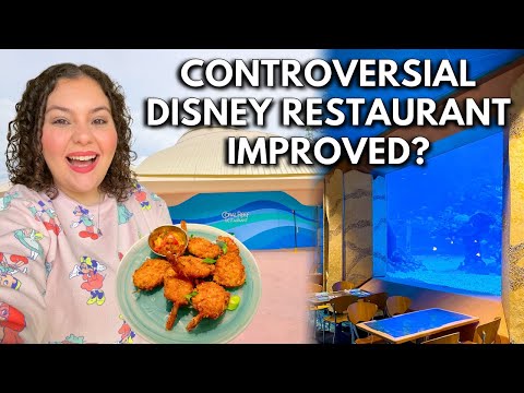 New Menu at Epcot's Coral Reef Redeemed Disney’s “Worst” Restaurant?