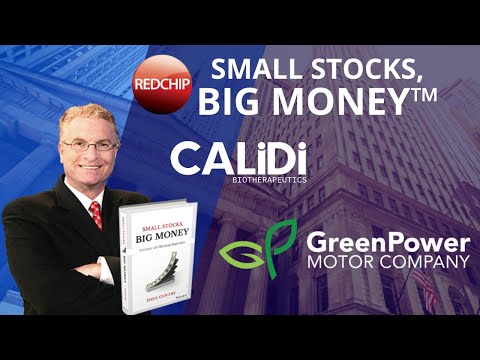 RedChip TV Highlights Calidi Biotherapeutics (NYSE American: CLDI) & GreenPower Motor (NASDAQ: GP)