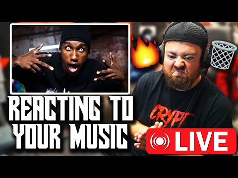 🔴 REACTING TO YOUR MUSIC LIVE | SUBSCRIBER SUNDAY 🔴