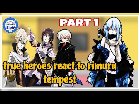 true heroes react to rimuru tempest | part 1 | |Gacha Reaction |