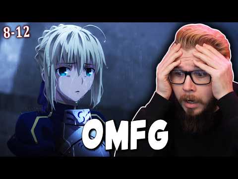 BETRAYAL 😭 FATE STAY NIGHT Unlimited Blade Works Episode 8-12 REACTION