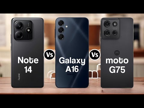 Redmii Note 14 5G Vs Samsung Galaxy A16 5G Vs Moto G75 5G