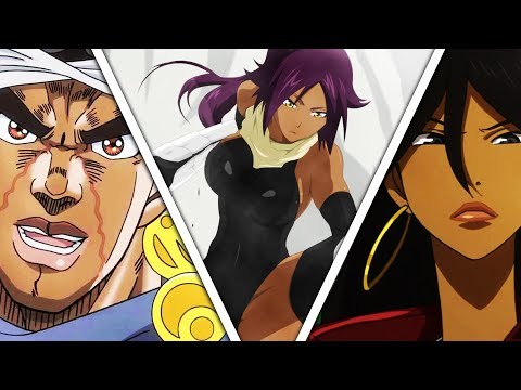 Black Characters in Anime