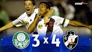 Palmeiras 3 x 4 Vasco (Romário Hat-trick) ● 2000 Mercosul Cup Final Extended Highlights & Goals HD