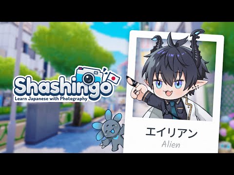 【SHASHINGO】 写真を撮りましょう！ Learning Japanese! 【NIJISANJI EN | Ren Zotto】