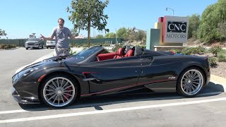 The Pagani Huayra Roadster Is an Insane $3 Million Supercar