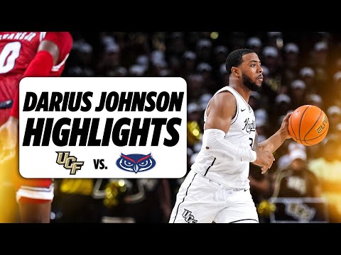 Darius Johnson Highlights vs. Florida Atlantic // Nov. 12, 2024