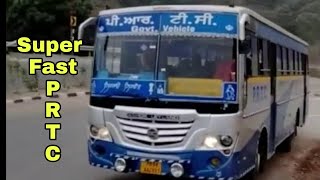 Super Fast PRTC on Kalka Shimla Highway|| Punjab Roadways.🔥🔥