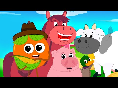 Old Macdonlad Had A Farm, Animal Cartoon & Kids Songs