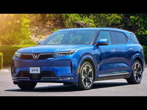 VinFast VF9 First Drive and Tour: 3 Row Family EV Test!