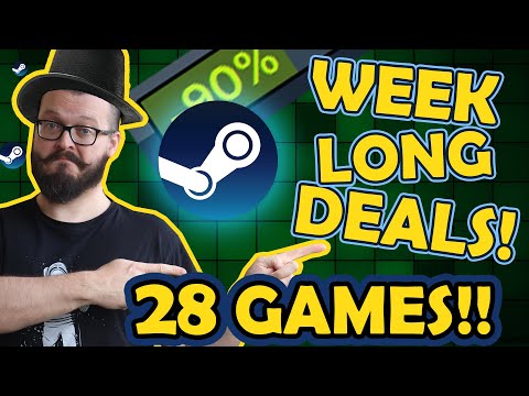 BOOM! Steam Weeklong Deals! 28 Awesome Discounted games!