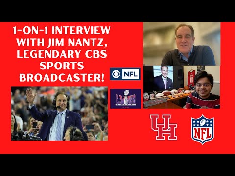 Exclusive interview with Jim Nantz! CBS sportscaster on calling Super Bowl 58, NFL playoffs & UH