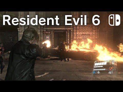 Resident Evil 6 - Switch Gameplay