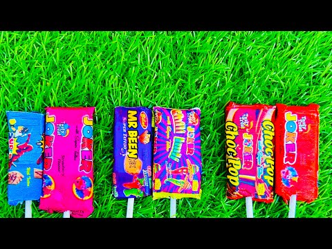 Some popular Candies in the World | New Milk Bottle | mini Cooking | Ice Cream Pop It | Asmr Coca