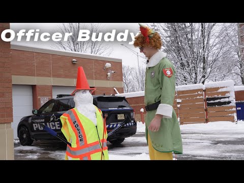 Welcome Our New Officer, Buddy The Elf!