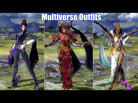 Bayonetta 3 - All Outfits & Costumes Showcase