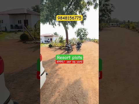 E.M.I RESORT PLOTS at Yadadri | Resort plots | 6 Lakhs only| Free resort |GlobalDaraniproperties