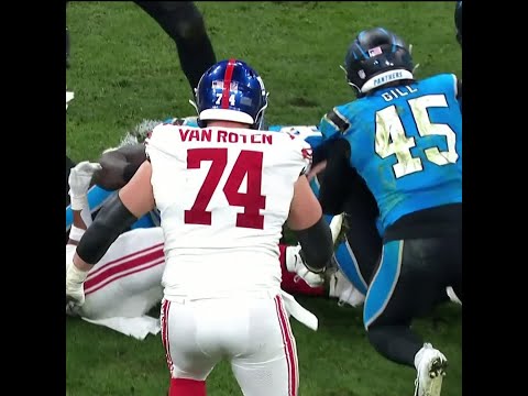 Josey Jewell with a Fumble Recovery vs. New York Giants