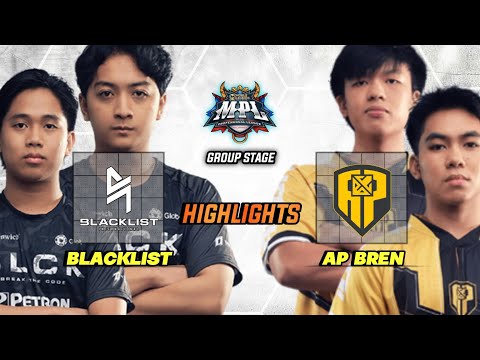 BLACKLIST INTERNATIONAL vs AP BREN FULL GAME HIGHLIGHTS MPL PH SEASON 13