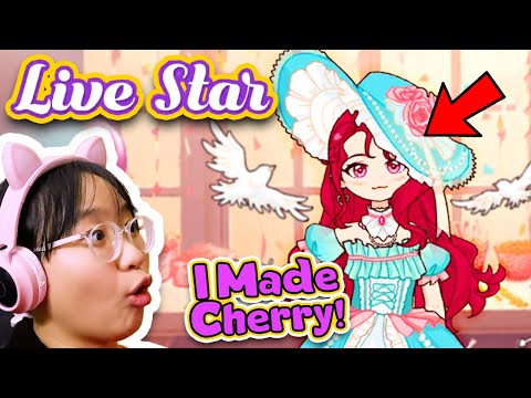 I Made Cherry in this CUTE Dress Up Game - Live Star Dress Up